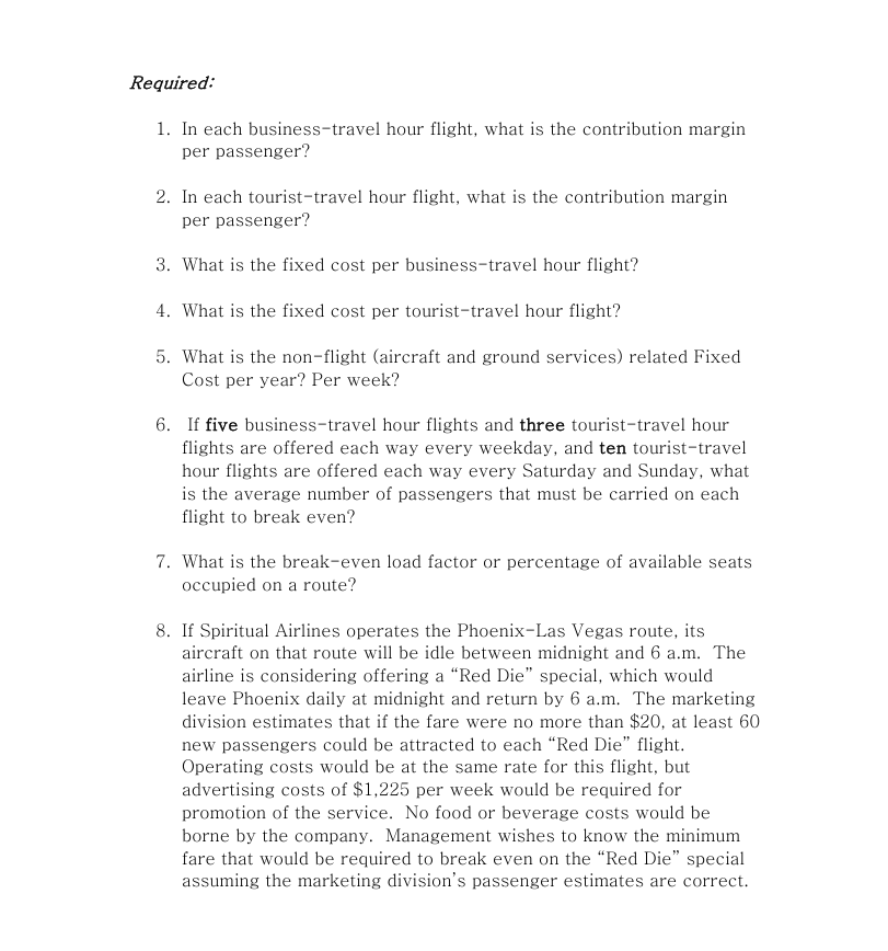 This is the cost accounting class and need help