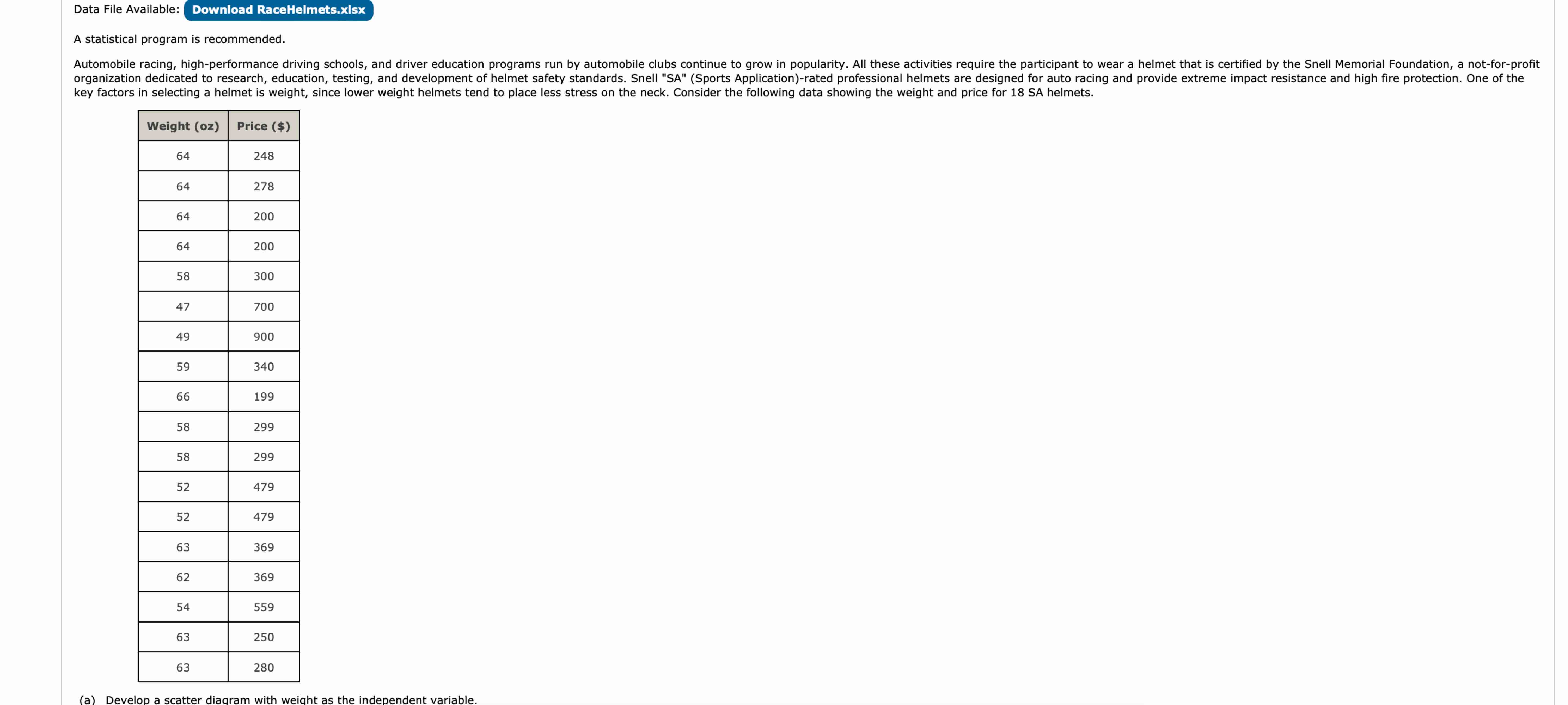 Please help with part C , D and E . Using excel i