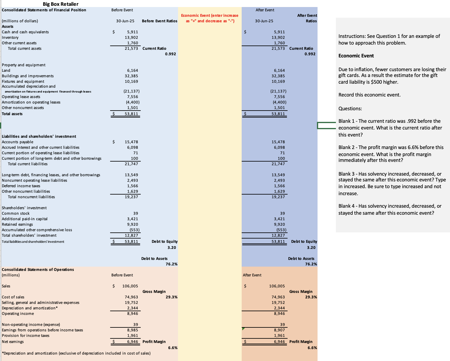 Help with side questions