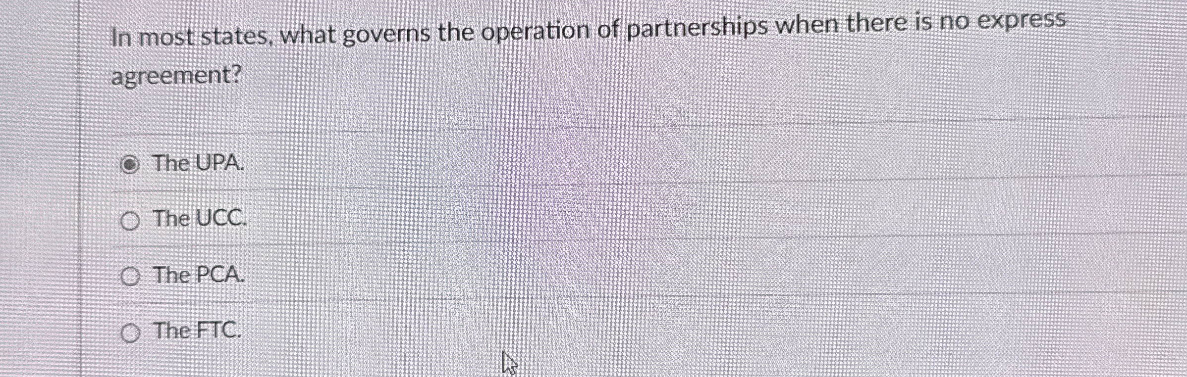 In most states, what governs the operation of