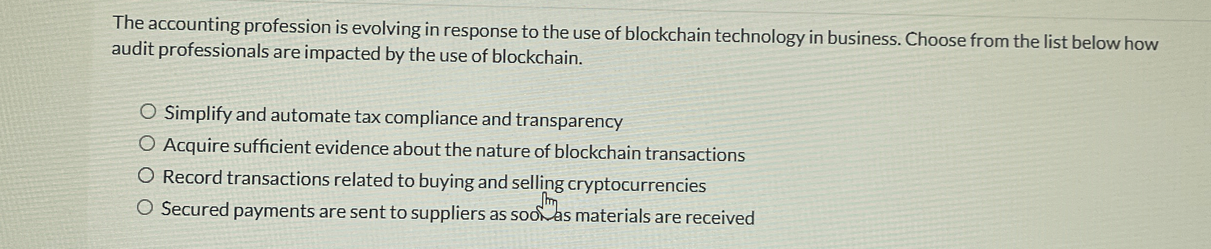 The accounting profession is evolving in response