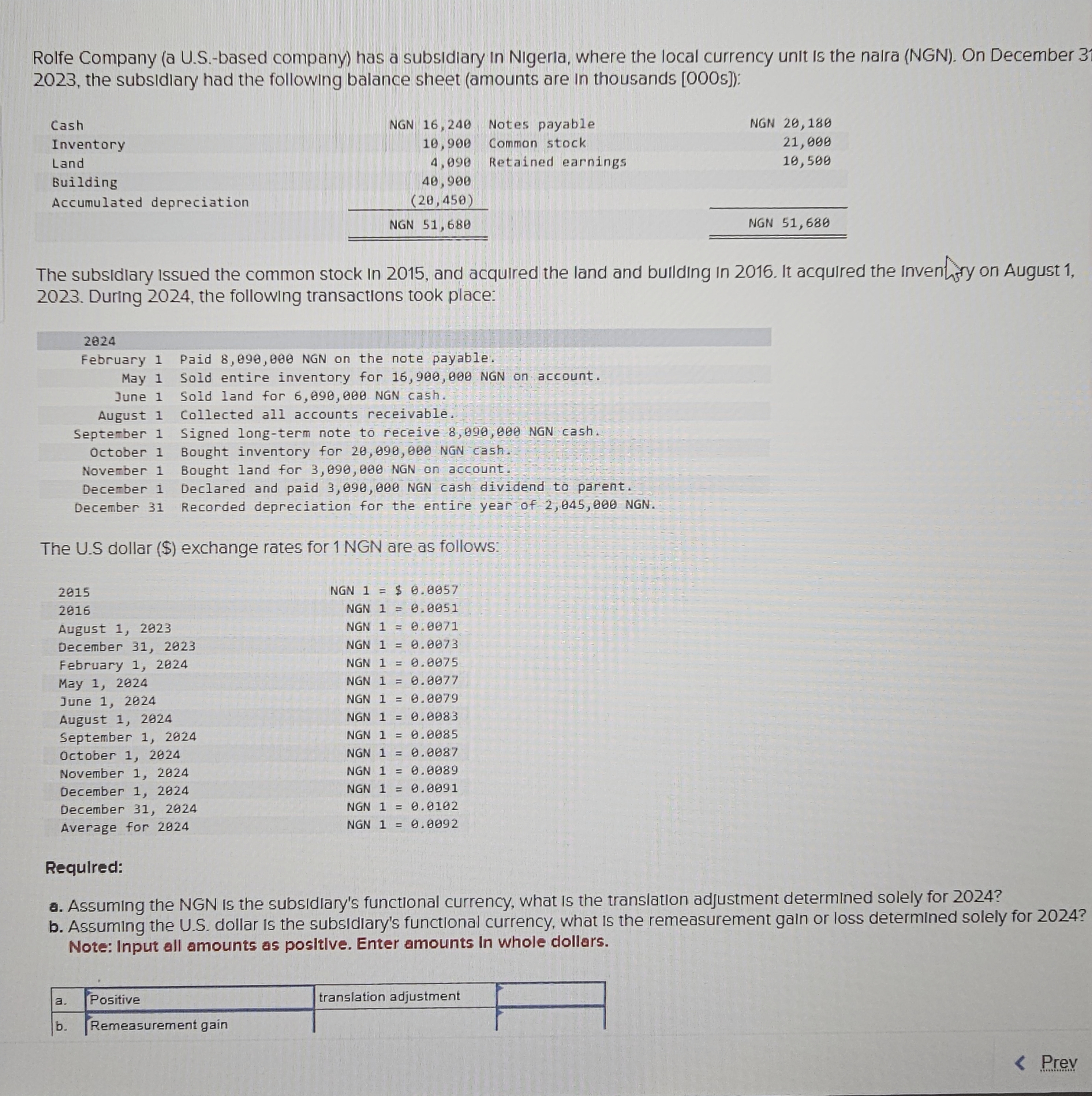 Rolfe Company ( a U . S . - based company ) has a