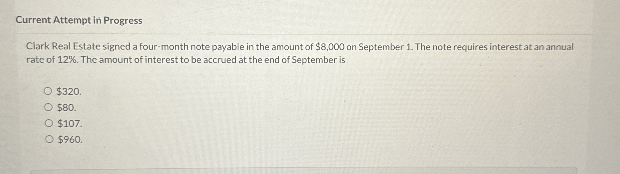 Current Attempt in Progress Clark Real Estate