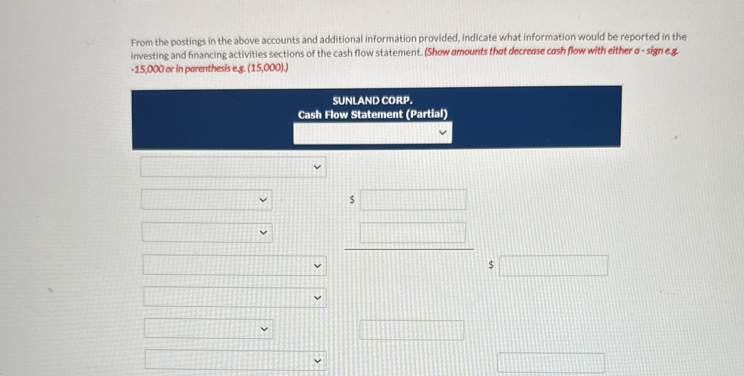 Sunland Corp. is a private company reporting