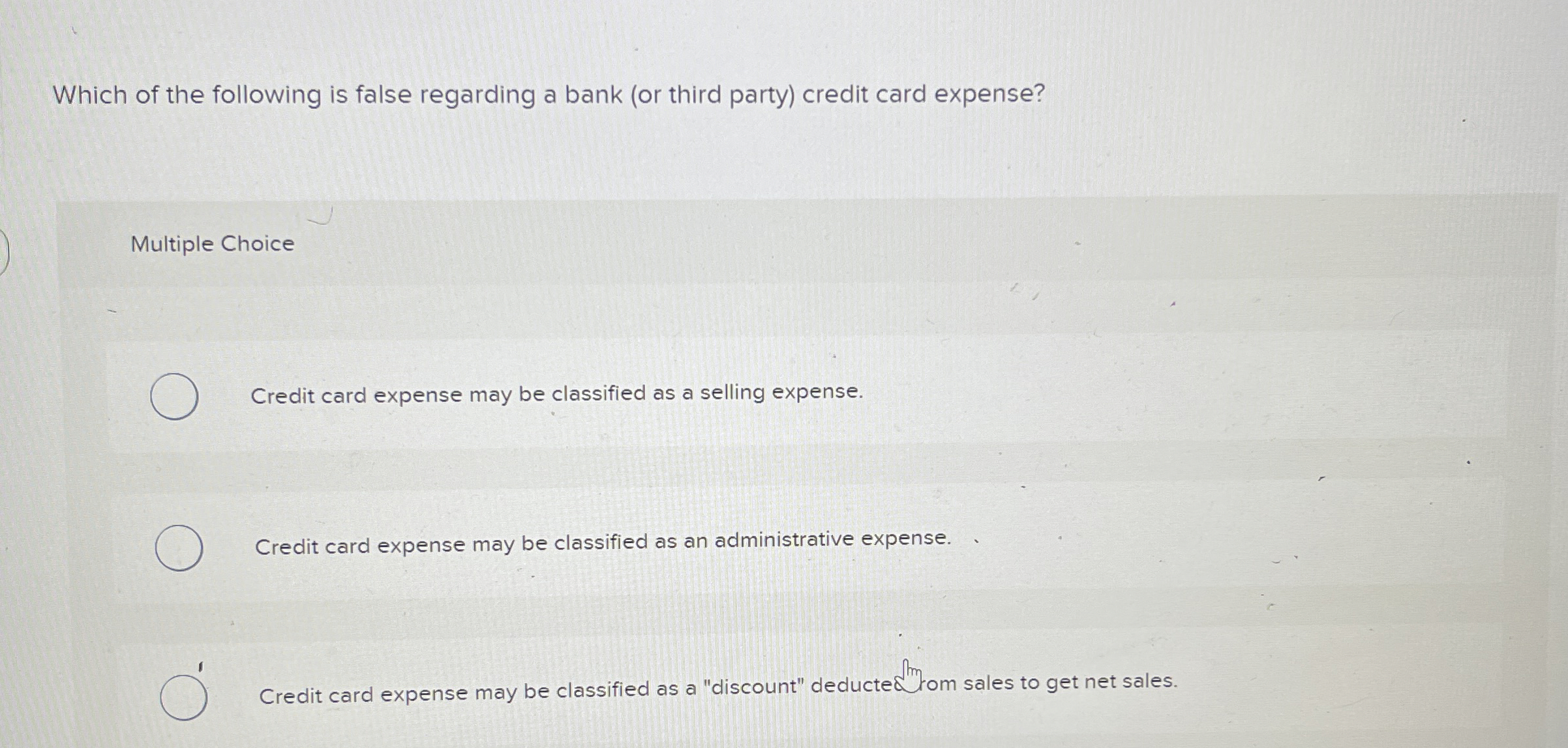 Which of the following is false regarding a bank