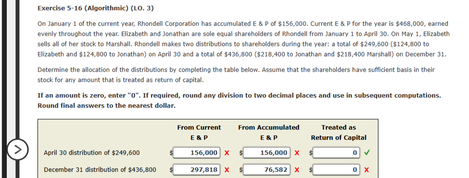 Exercise 5 - 1 6 ( Algorithmic ) ( LO . 3 ) On