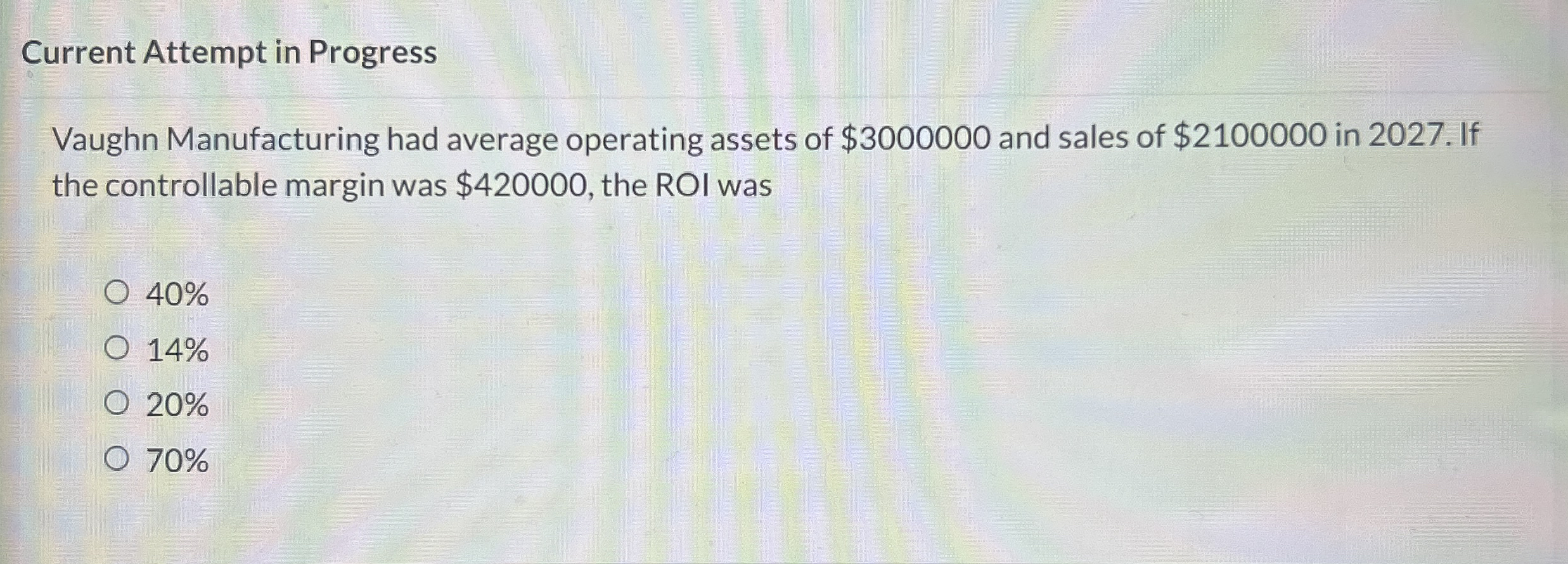 Current Attempt in Progress Vaughn Manufacturing