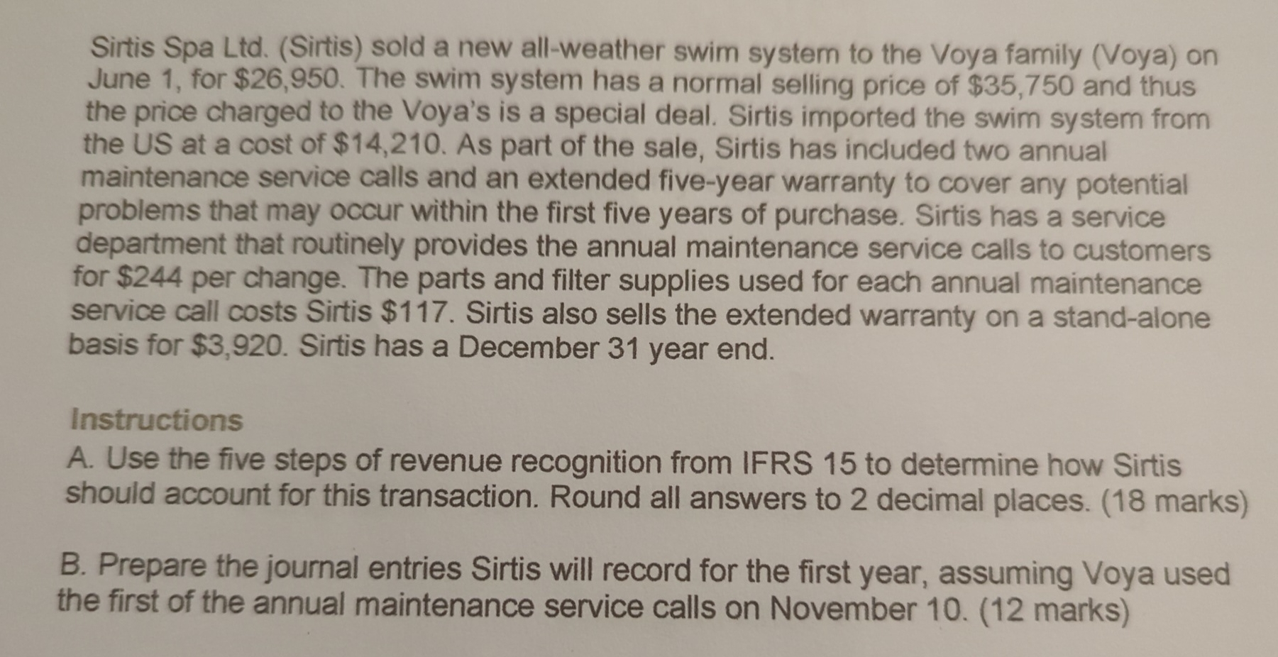 Sirtis Spa Ltd . ( Sirtis ) sold a new all -