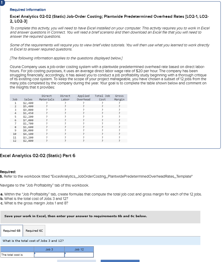 Required Information Excel Analytics 0 2 - 0 2 (