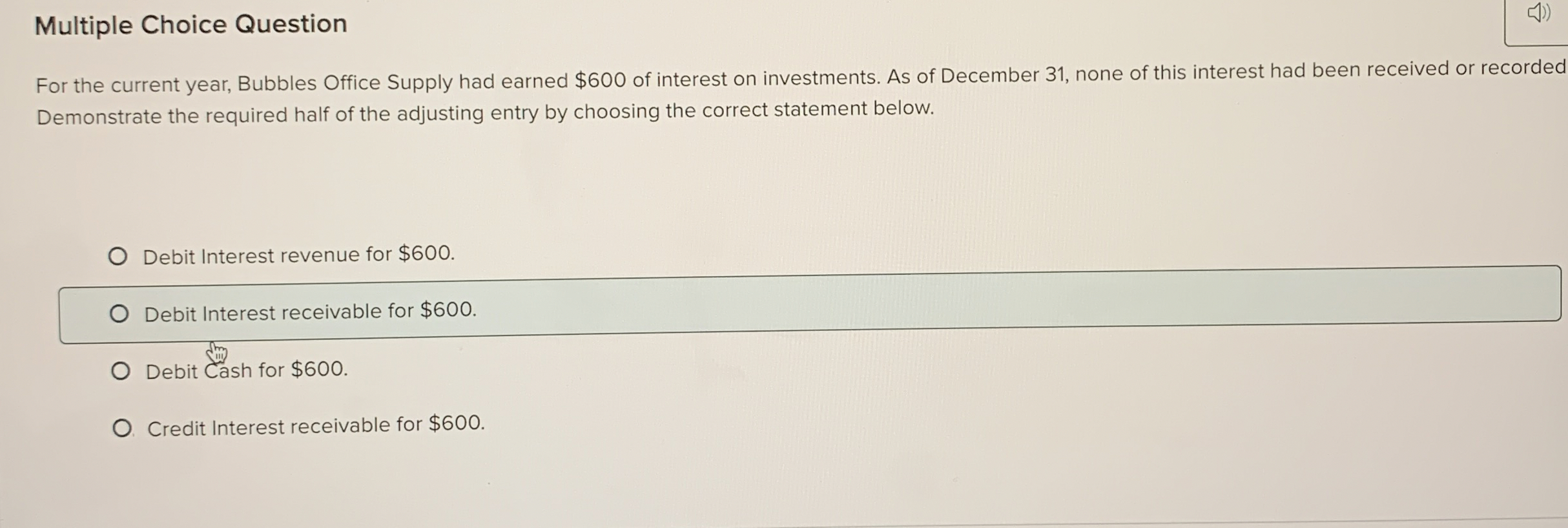 Multiple Select Question Select all that apply