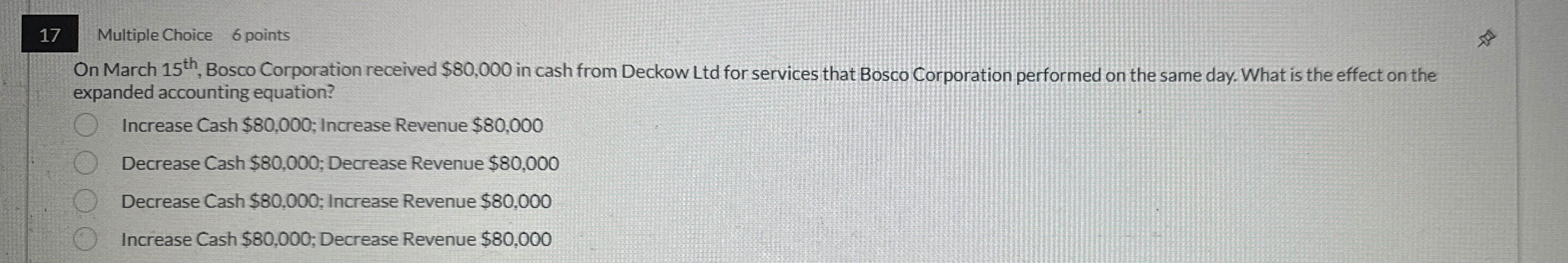 1 7 Multiple Choice 6 points On March 1 5 t h ,