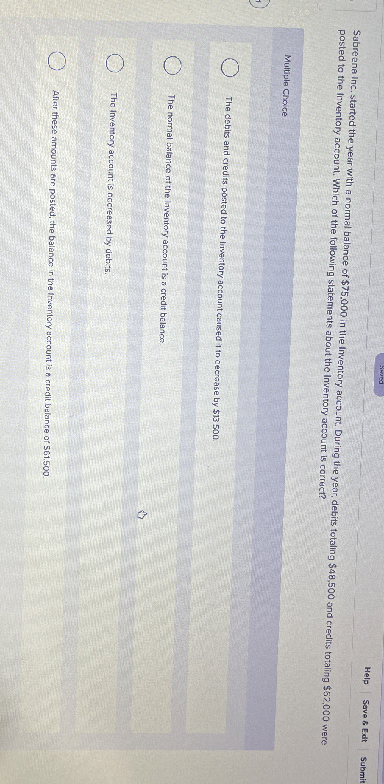 Submit Sabreena Inc. started the year with a