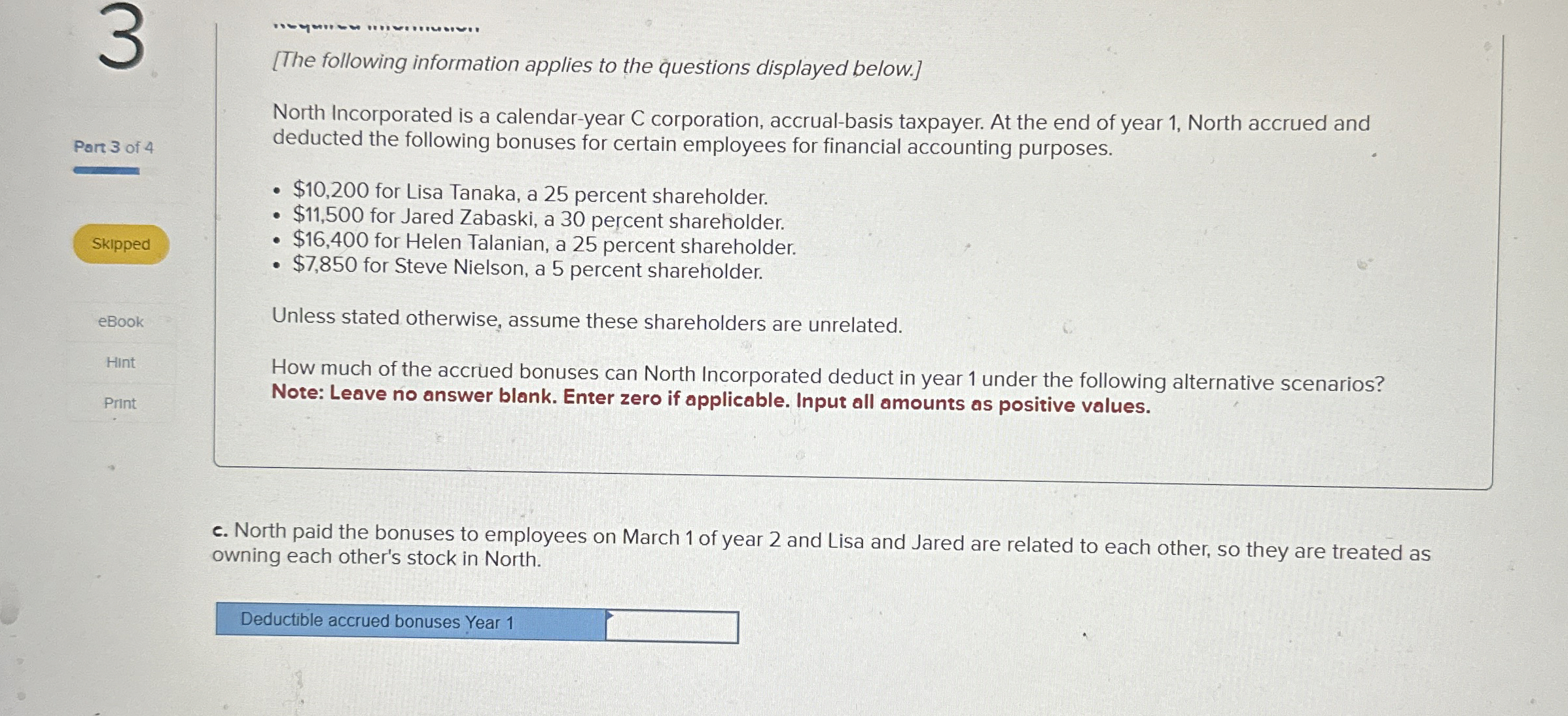 [ The following information applies to the