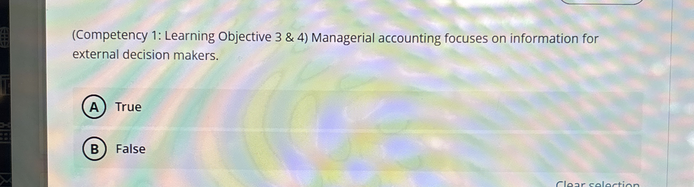 ( Competency 1 : Learning Objective 3 & 4 )