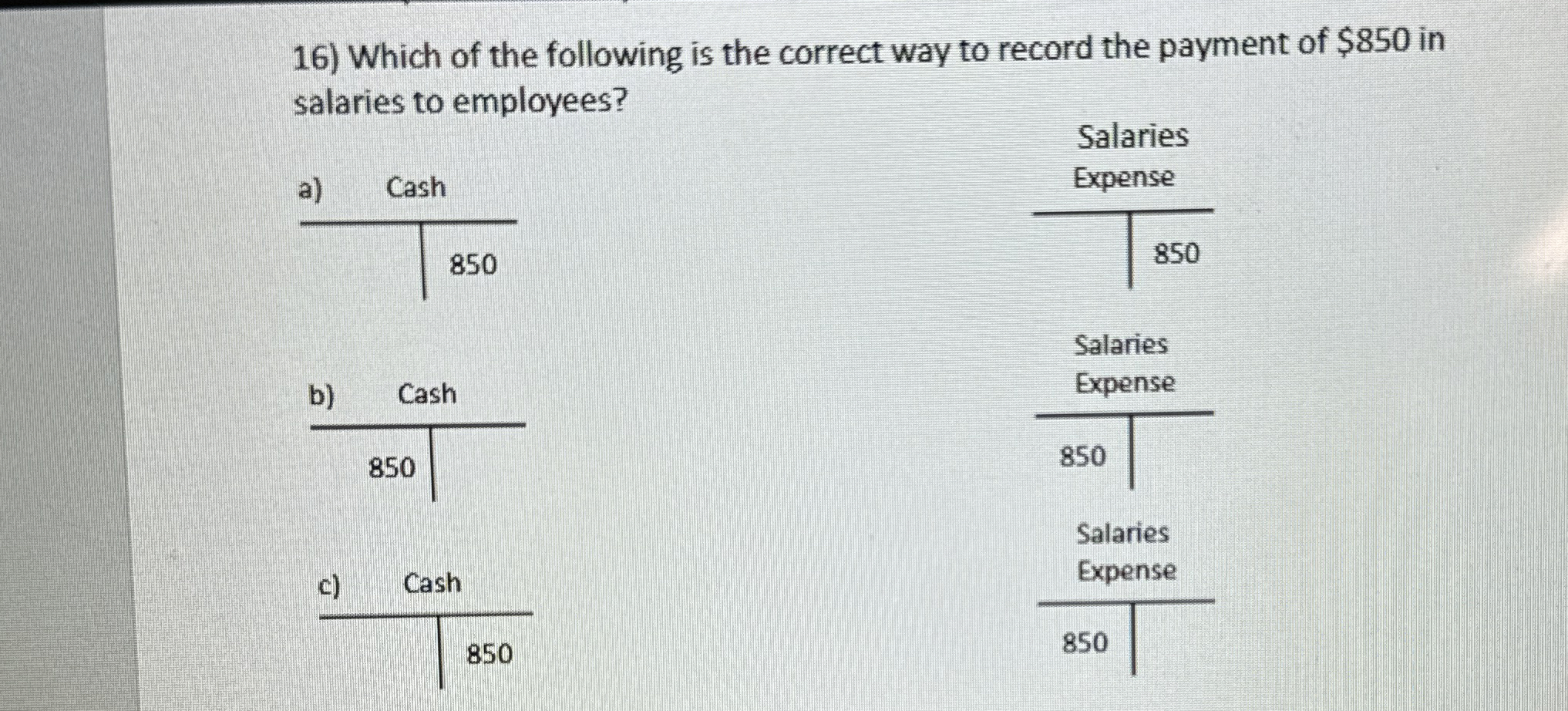 Which of the following is the correct way to
