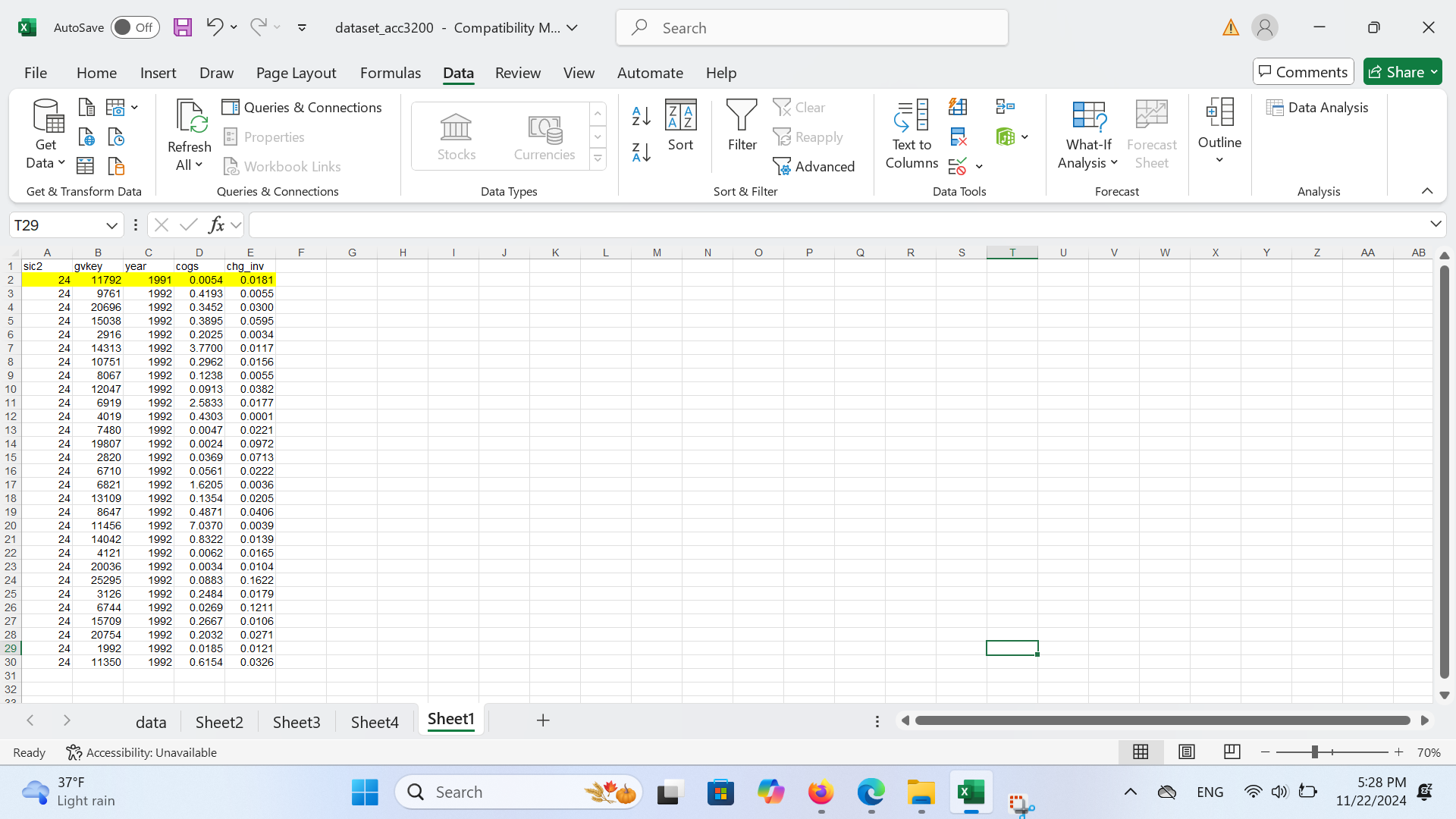 Please provide the R - squared ( not Adjusted R