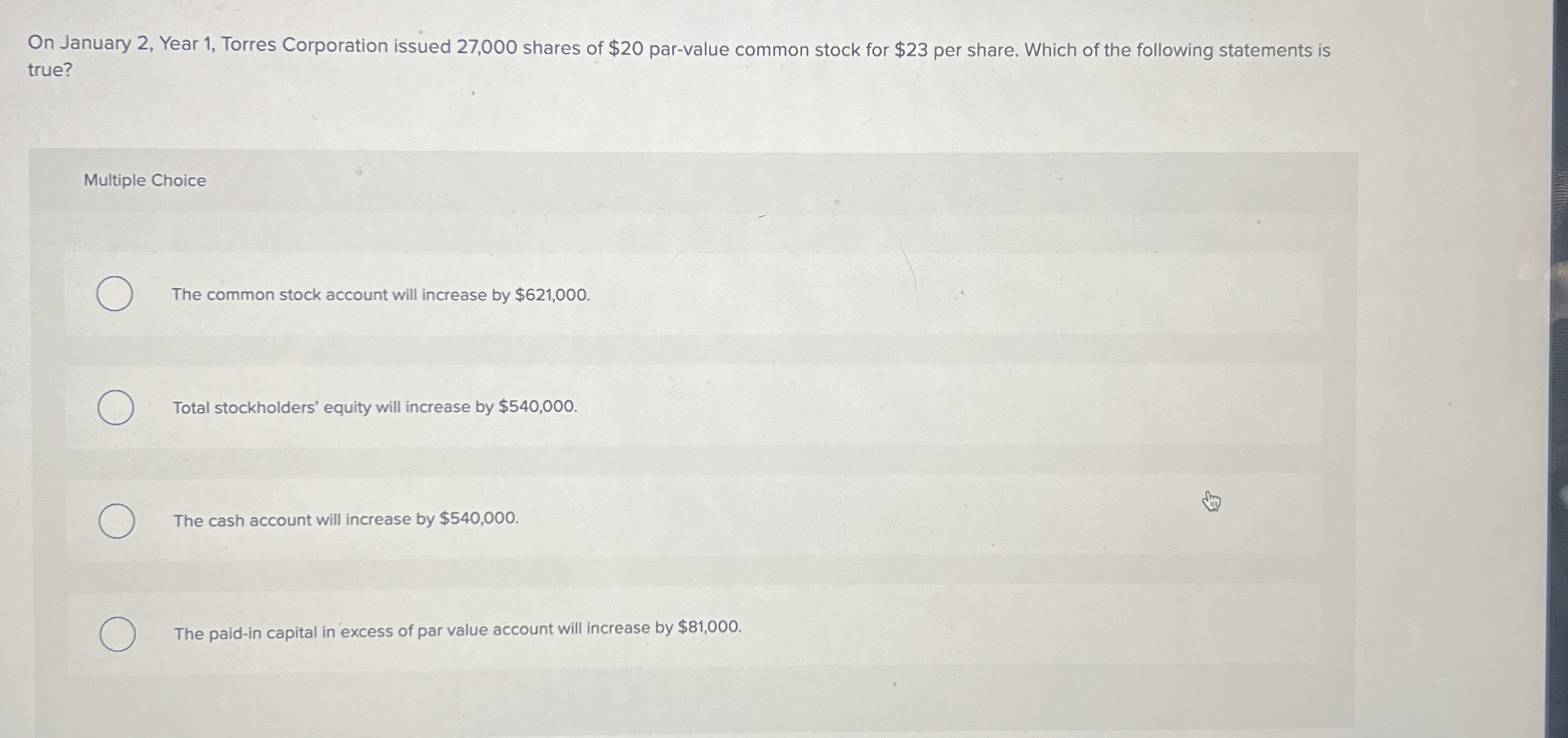 On January 2 , Year 1 , Torres Corporation issued