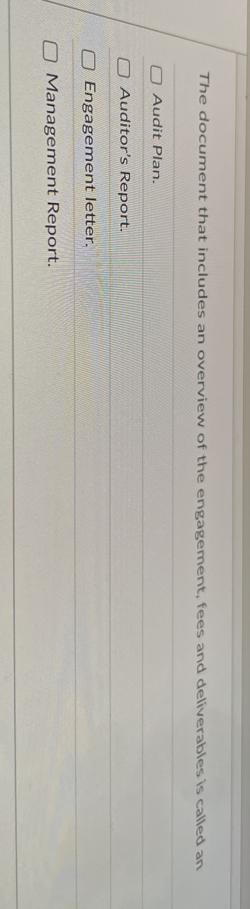 The document that includes an overview of the