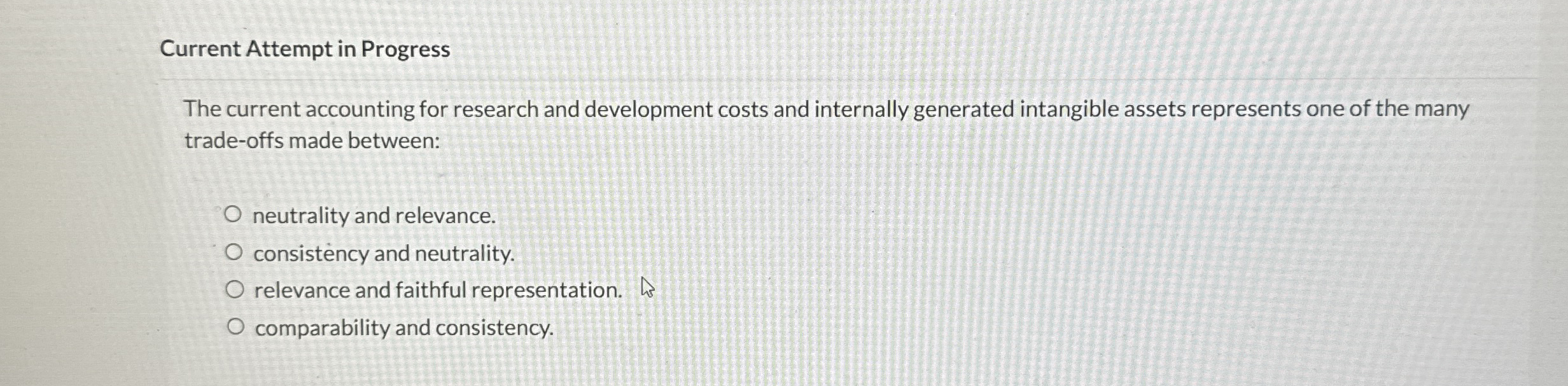 Current Attempt in Progress The current