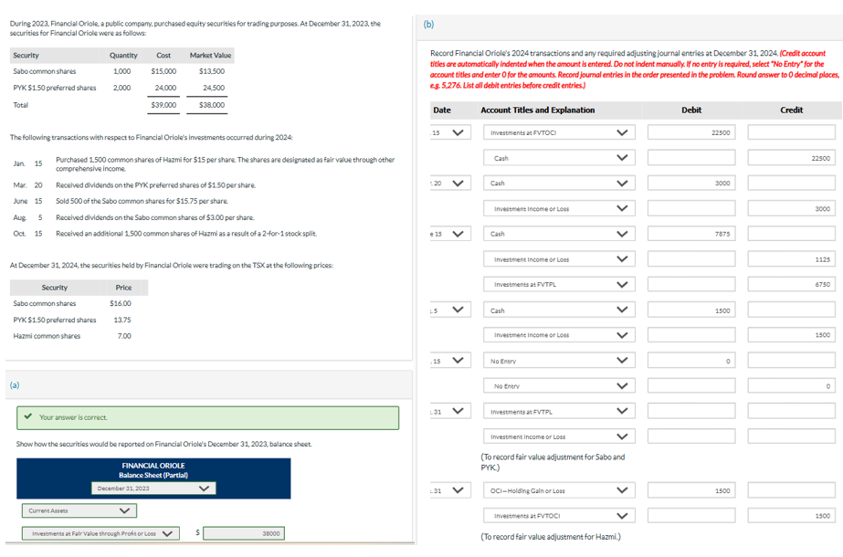 I need help completing this question. In the