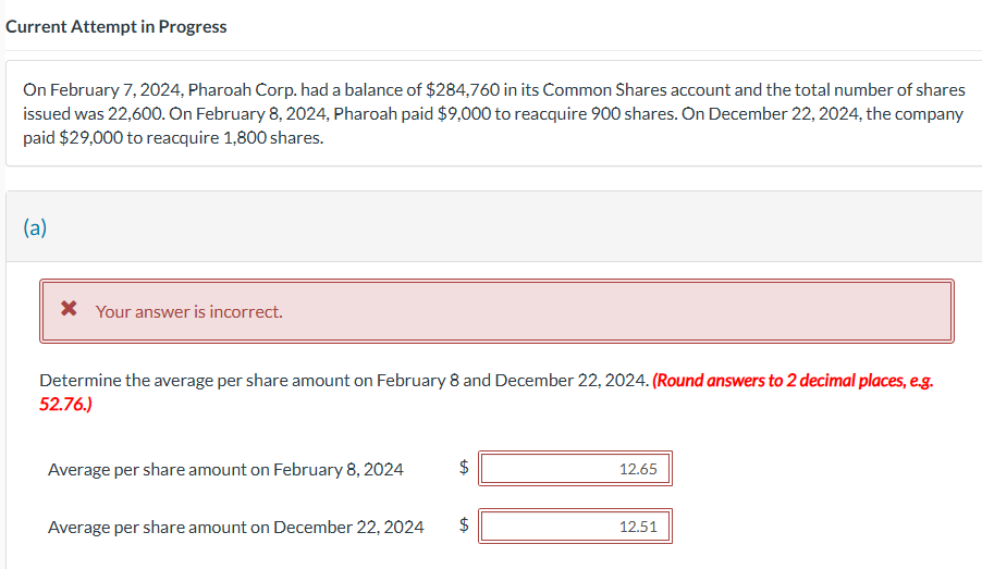 On February 7 , 2 0 2 4 , Pharoah Corp. had a