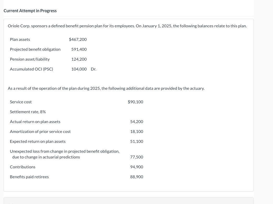 Current Attempt in Progress Oriole Corp. sponsors