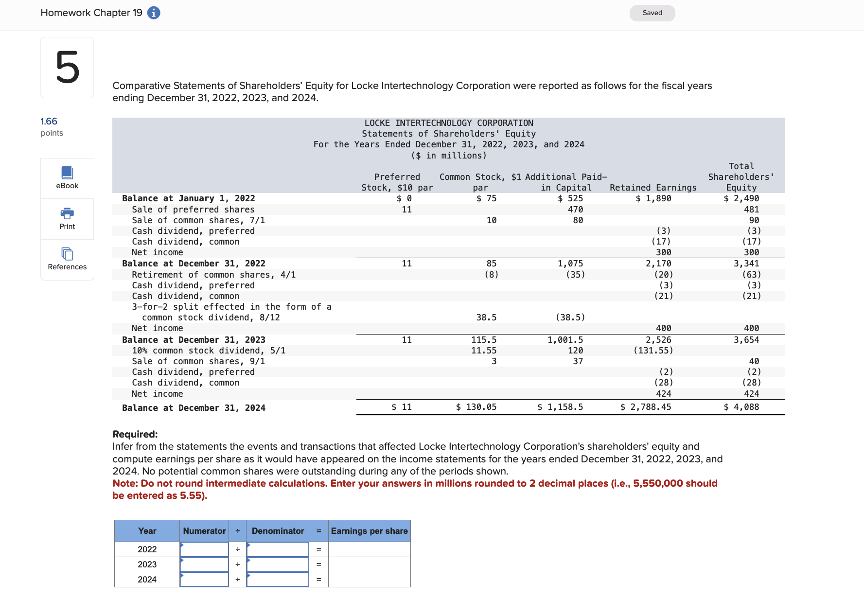 Item 5 1 . 6 6 points Print 3 Item 5 Comparative