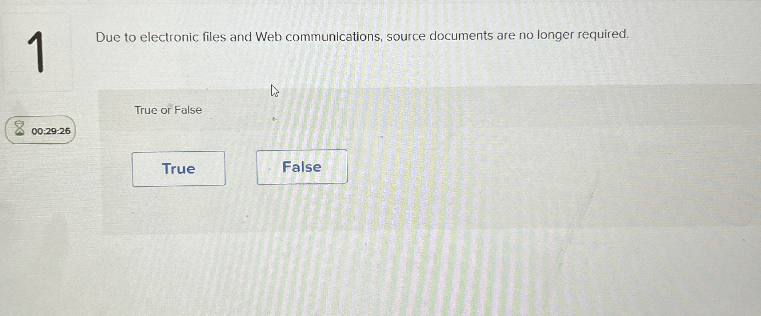 1 Due to electronic files and Web communications,