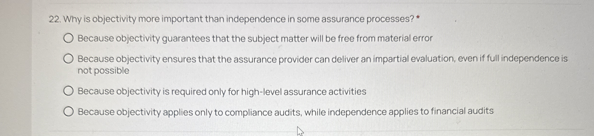 Why is objectivity more important than