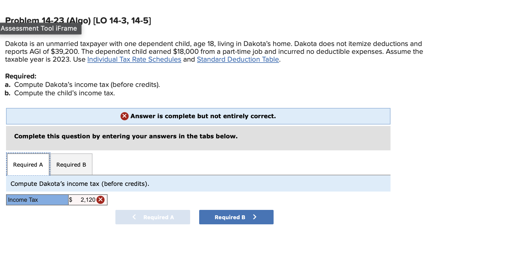 Problem 1 4 - 2 3 ( Alqo ) [ LO 1 4 - 3 , 1 4 - 5