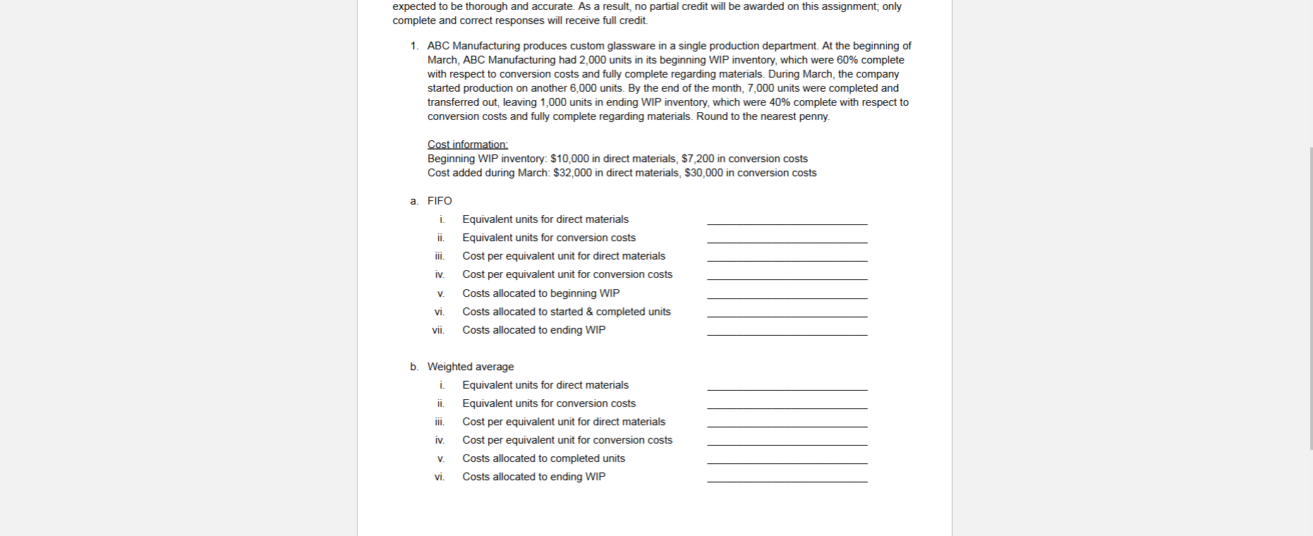 expected to be thorough and accurate. As a