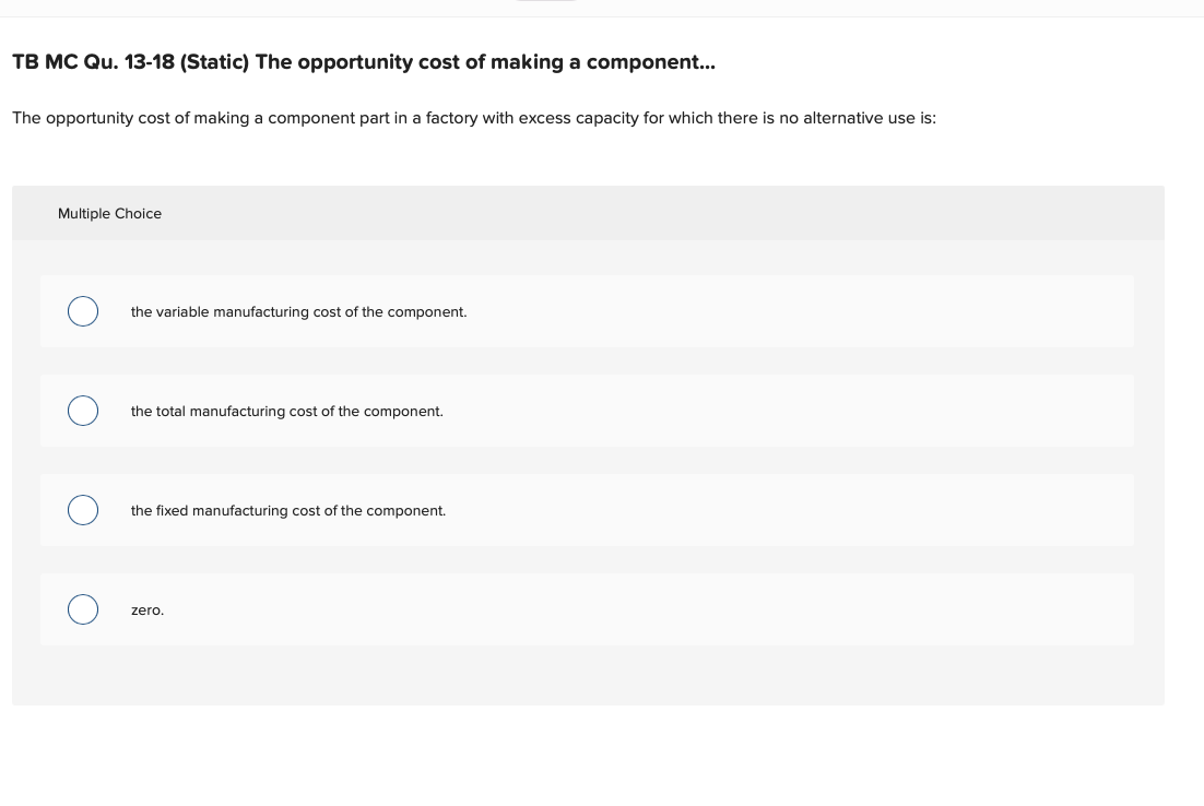 TB MC Qu . 1 3 - 1 8 ( Static ) The opportunity