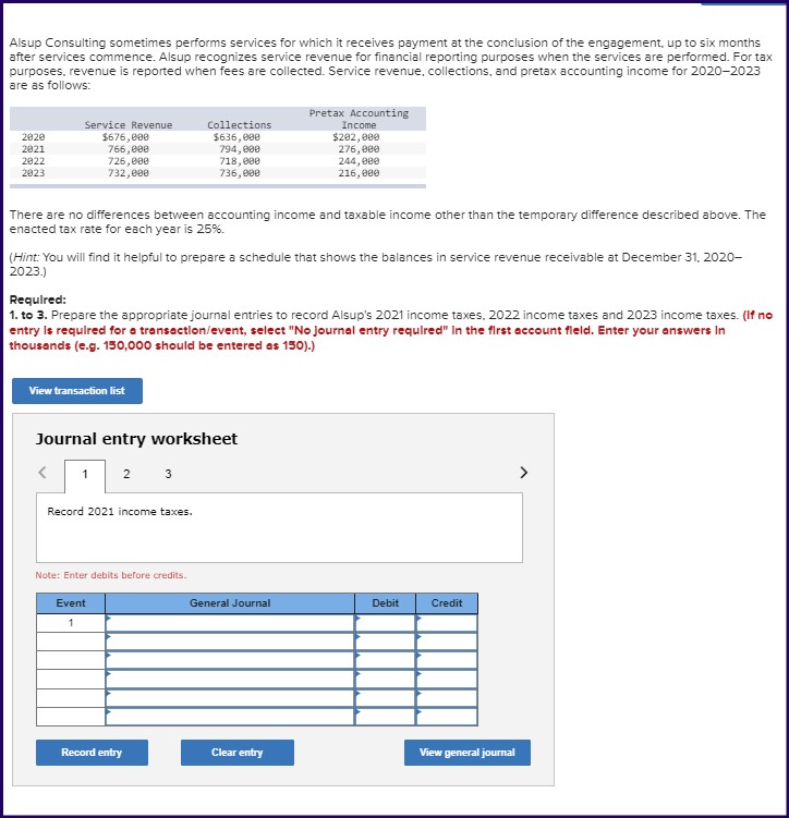 Alsup Consulting sometimes performs services for