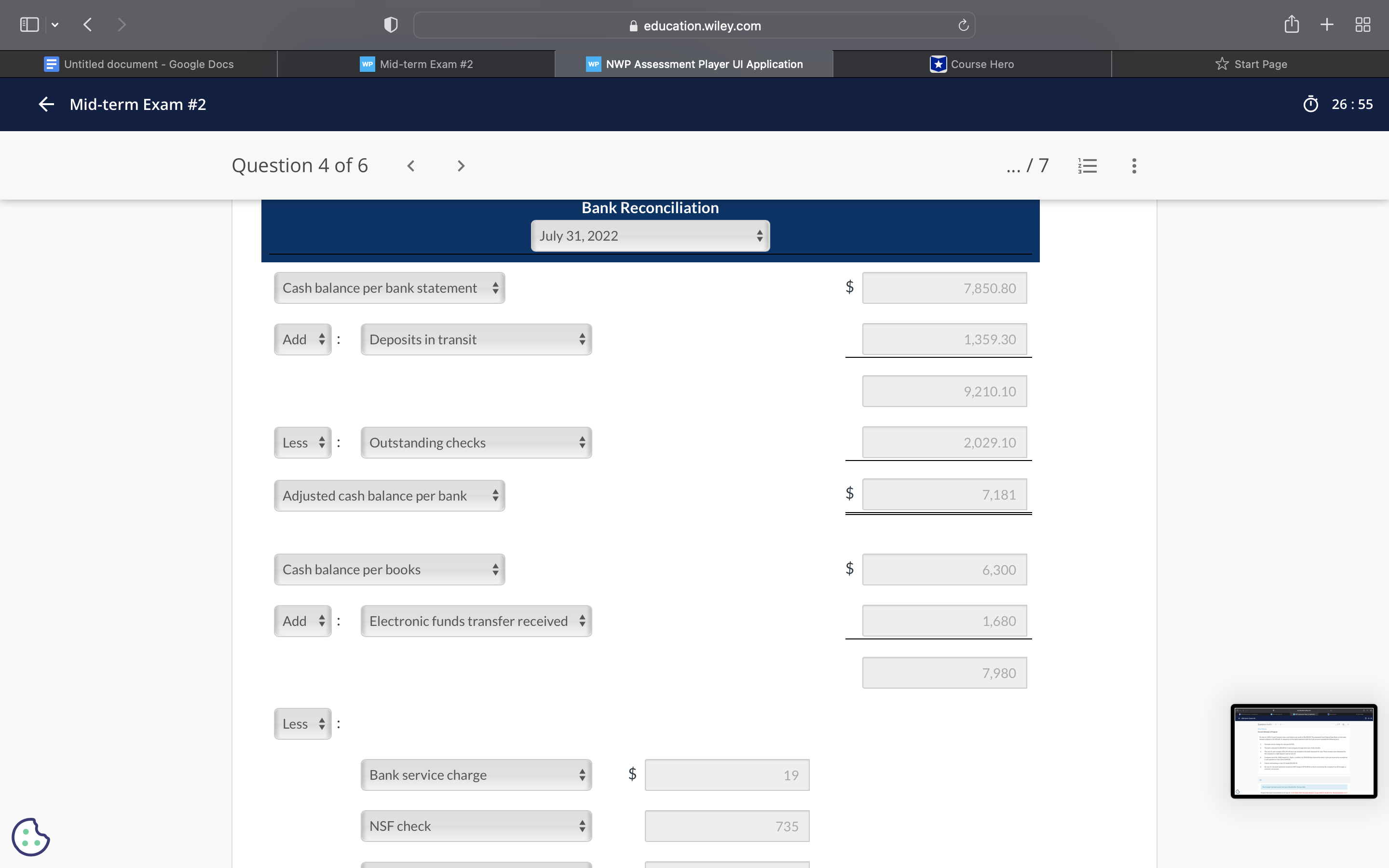 education.wiley.c + Untitled document - Google