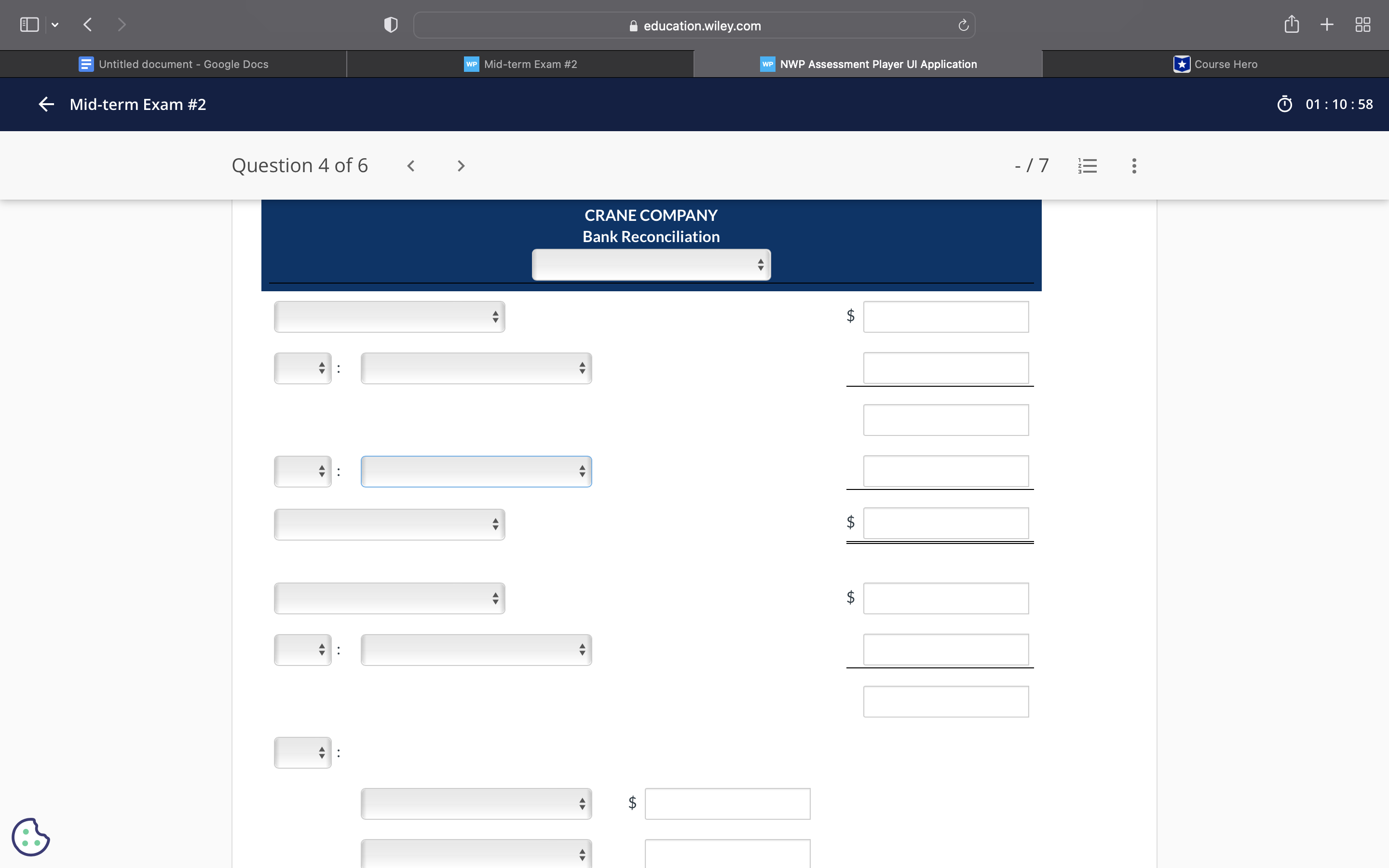 education.wiley.com C I NWP Assessment Player Ul