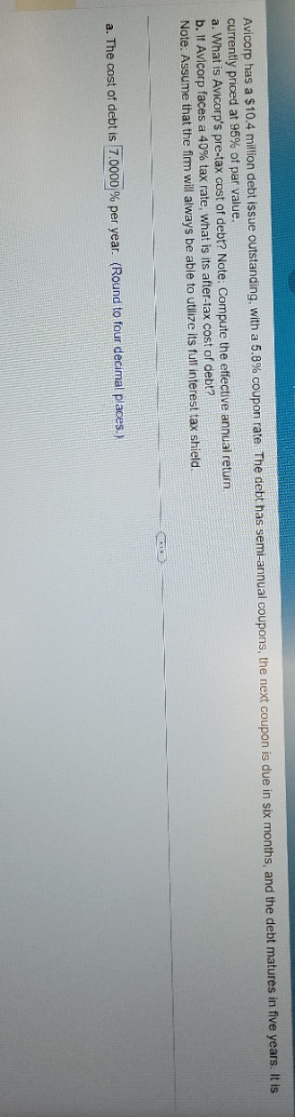 I thought it was 7.0000% but got it wrong. Can't