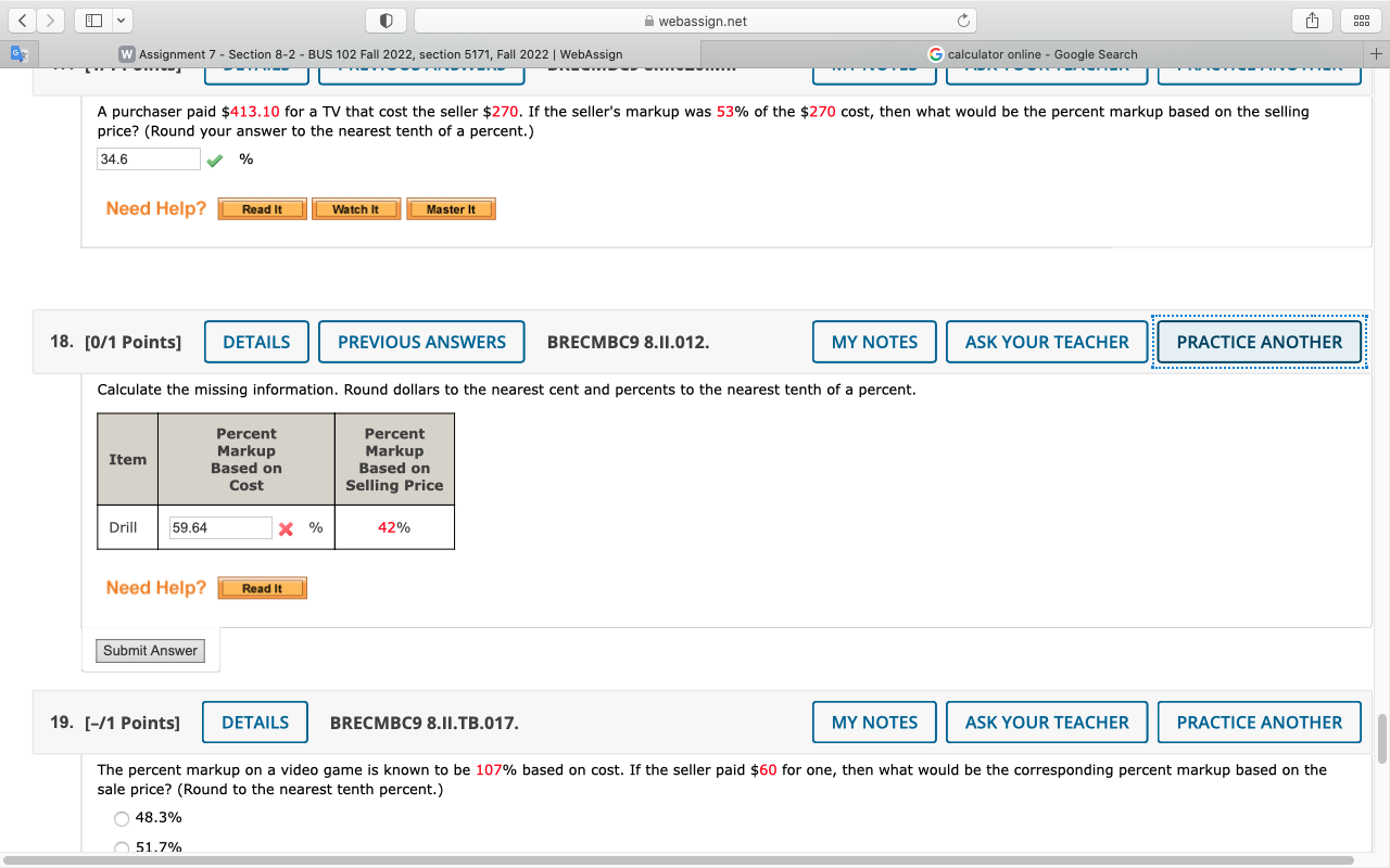< > webassign.net C W Assignment 7 - Section 8-2