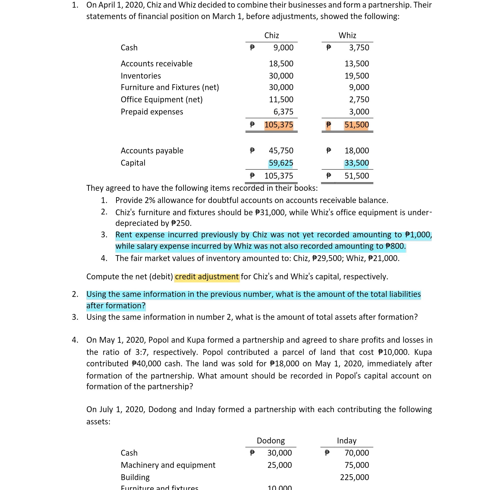 On April 1, 2020, Chiz and Whiz decided to