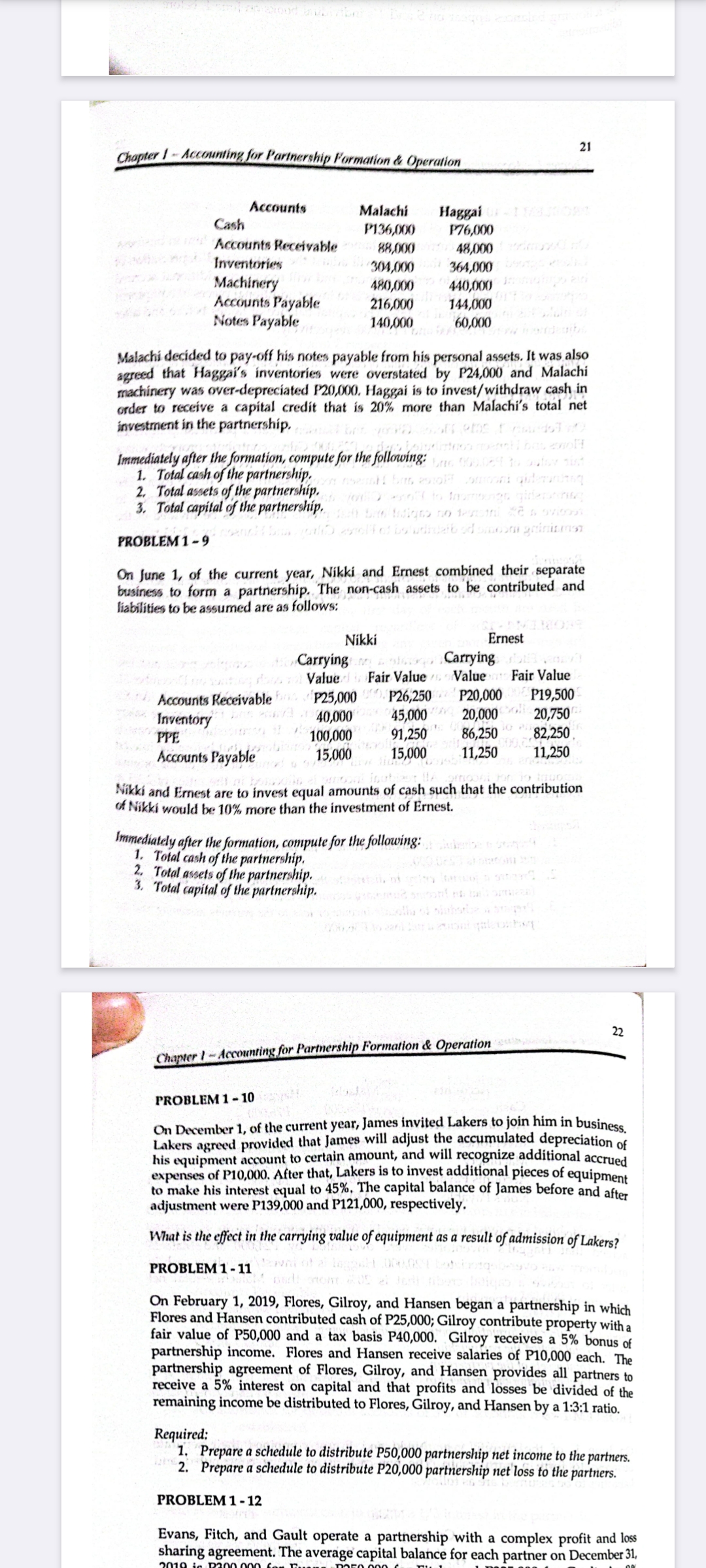 21 Chapter 1 - Accounting, for Partnership