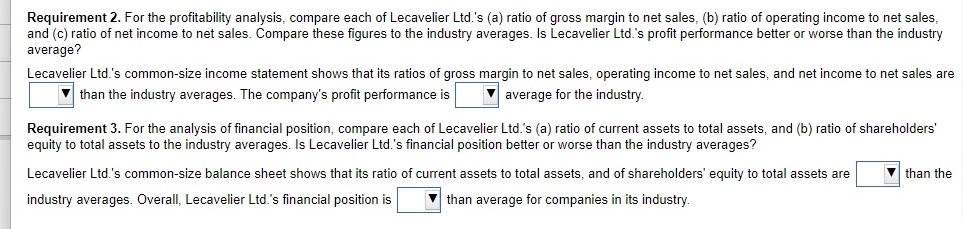 Lacavelier Ltd. has asked for your help in