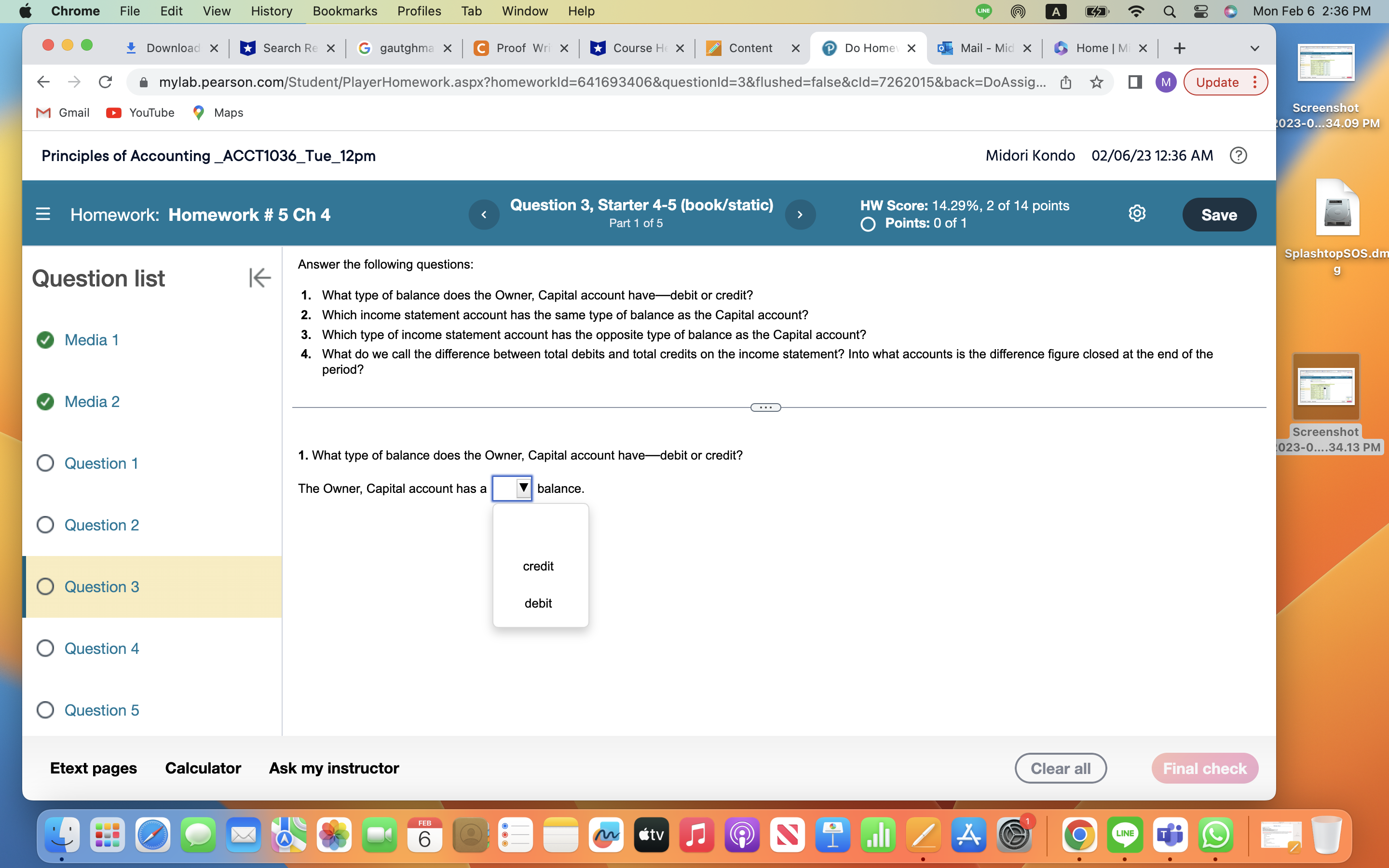 Chrome File Edit View History Bookmarks Profiles
