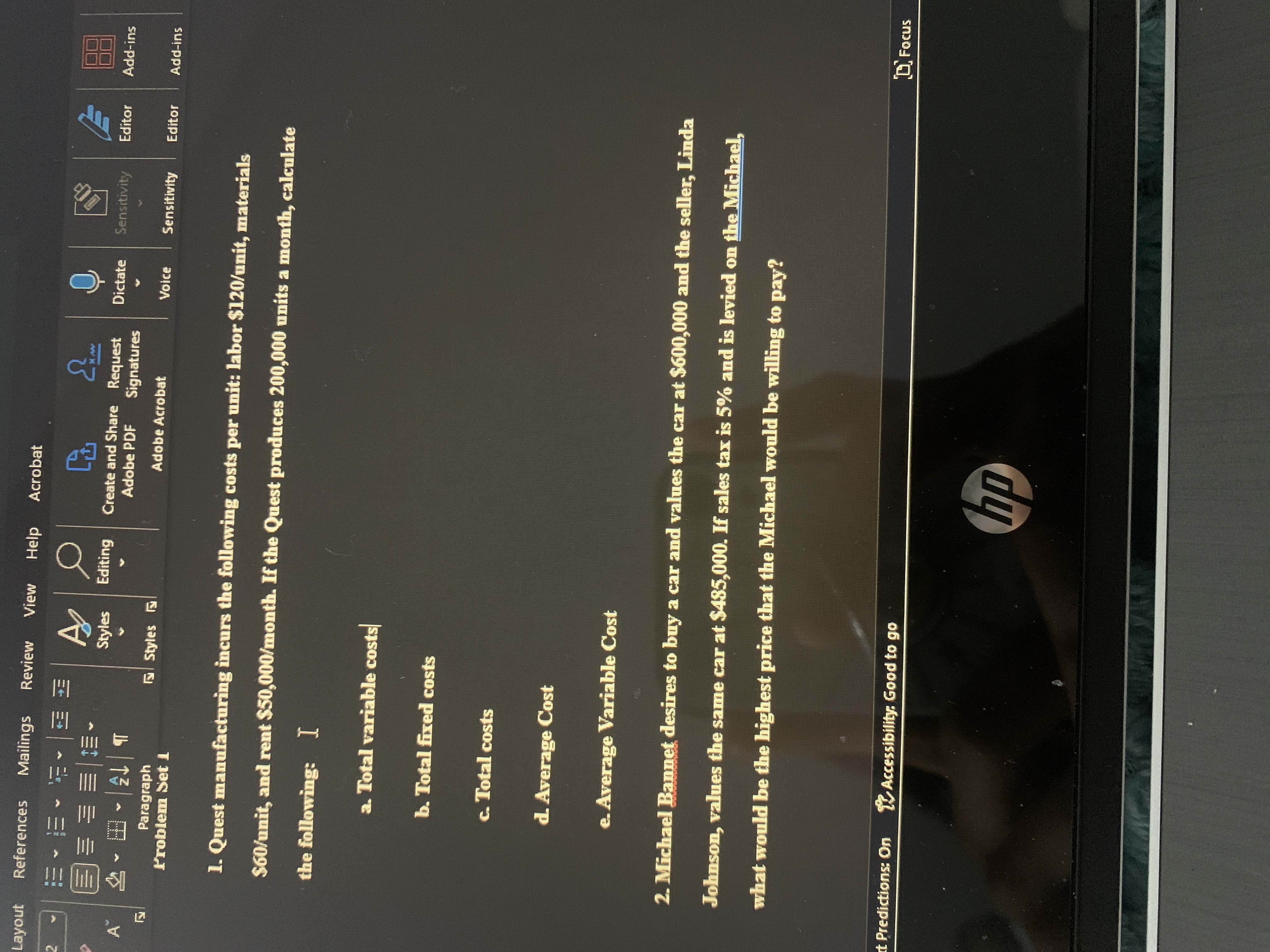 Layout References Mailings Review View Help