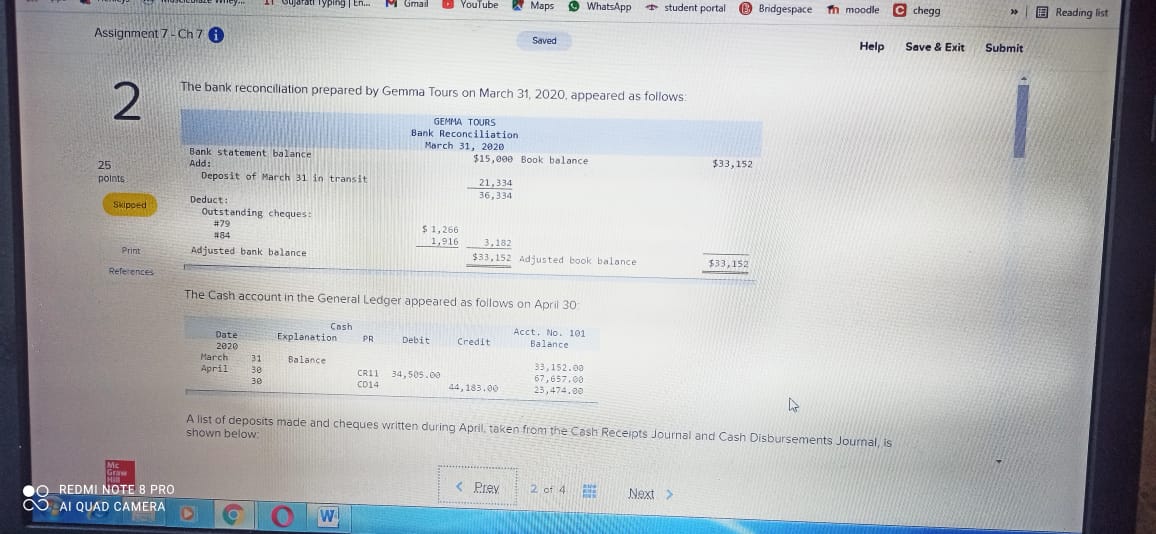 Reading list Gmail Youtube Maps WhatsApp student