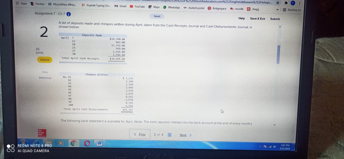 Reading list Gmail Youtube Maps WhatsApp student