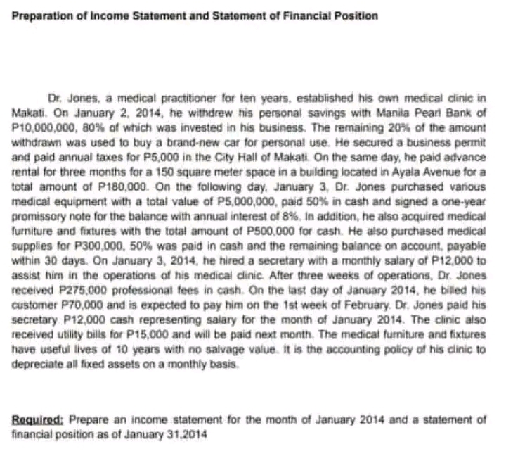 pls help me out asap thanksss Preparation of