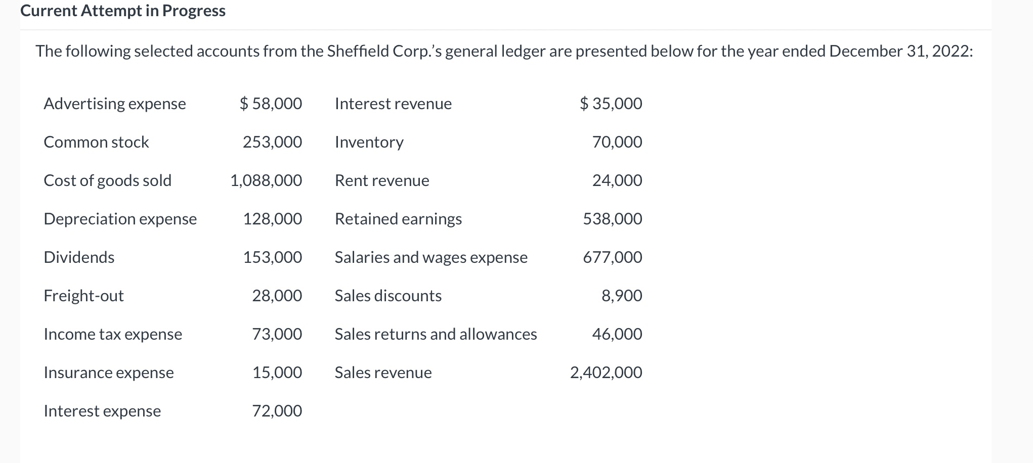 Prepare a multiplestep income statement. Shefeld