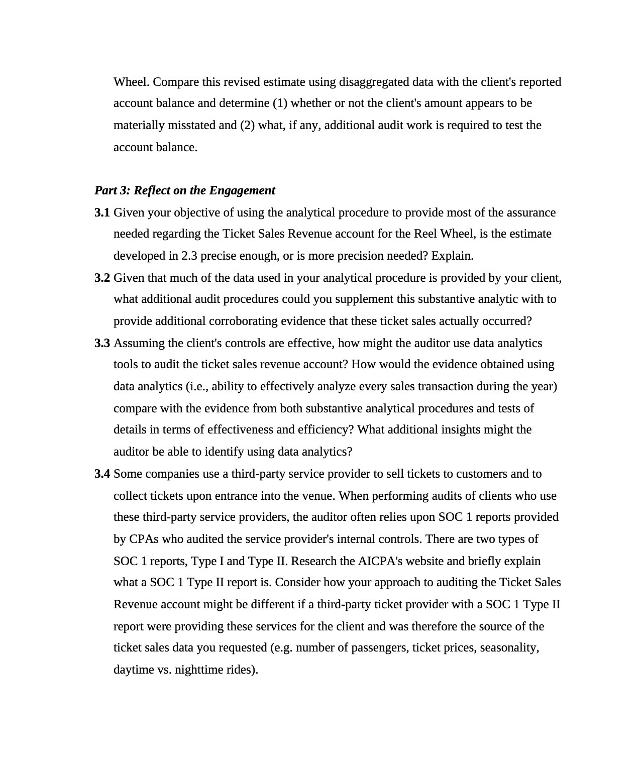 Wheel. Compare this revised estimate using