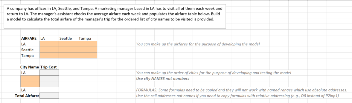 Please complete the assignment by building the