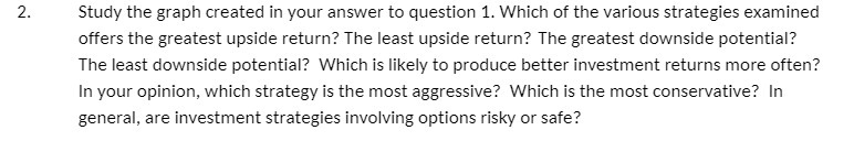 2. Study the graph created in your answer to