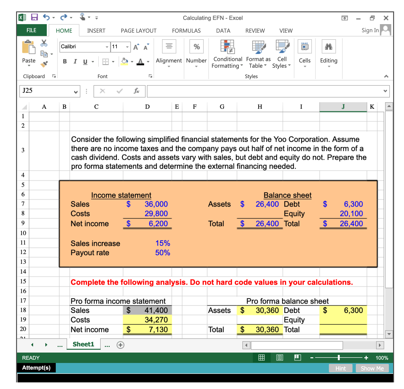 Hello, Could you please help me in completing Pro